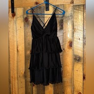 Tiered mini dress